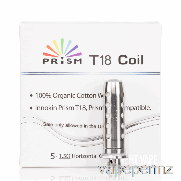 Innokin Prism T18 / T22 Replacement Coils 1.5ohm Coils VAPE NZ